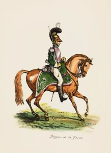 Original Aquatinta - "Dragon de la Garde" - Bild 1 von 1