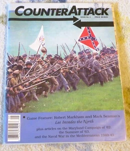 CounterAttack wargame and magazine, American Civil War, General Lee - Picture 1 of 6
