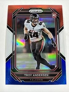 2022 Panini Prizm Troy Anderson Red/White/Blue Prizm RC #394 Falcons - Picture 1 of 2