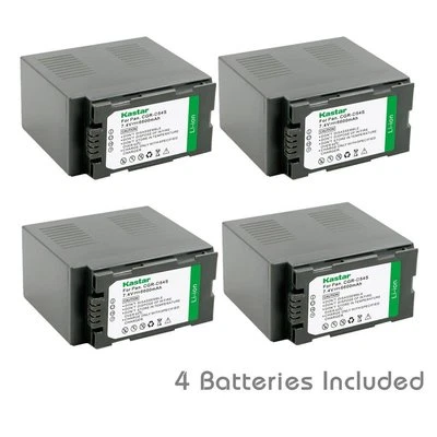 Batería Kastar CGR-D54S para Panasonic NV-DS30 NV-DS50 NV-GX7 NV-MX5 NV-MX350  Foto 1 de 4