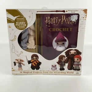 Harry Potter Crochet Wand Hook Dobby House Elf Instruction Book Thunder Press - Picture 1 of 6