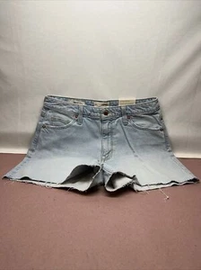 Universal Thread Women's 8/29R Vintage Midi Light Blue Jean Shorts 4" Inseam New - Picture 1 of 10
