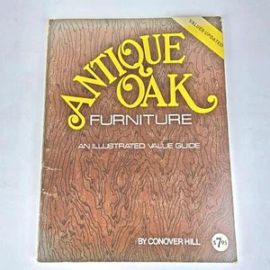 Antique Oak Furniture An Illustrated Value Guide 1978 Updated 1980 - Picture 1 of 3
