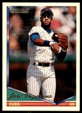 1994 Topps Gold Jose Vizcaino Baseball Cards #638