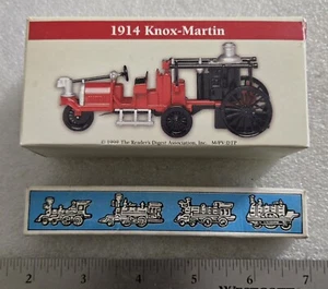 Vintage 93826 Chadwick Milker Set Of 4 Old Time Locomotives GoldTone with Free  - Picture 1 of 9