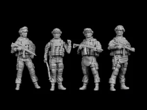Modern US Army Soldaten im Maßstab 1:35 - Resin Figuren Set für Militär Dioramen - Bild 1 von 1