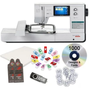 Bernette b70 Deco Computerized Embroidery Machine with Bonus Bundle! - Picture 1 of 6