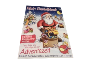 Mi bloque de manualidades Navidad NUEVO niños manualidades regalo - Imagen 1 de 1