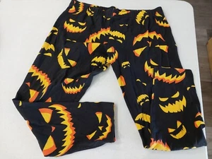 NO BOUNDARIES Hose Legging Halloween Jack O Laterne Muster Gr. XXXL (21) - Bild 1 von 4