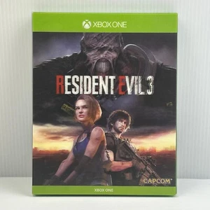 Resident Evil 3 Lenticular Sleeve XBOX One Game (Disc VGC) Series X Compatible - Picture 1 of 19