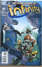 Infinity Inc 2007 series # 10 very fine comic book