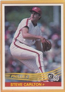 1984 DONRUSS BASEBALL STEVE CARLTON #111 PHILLIES NMMT/MINT *94267