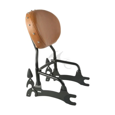 Backrest Black Sissy Bar Fit For Indian Chief Classic Vintage 2014-2018 2015 - Image 1 of 4