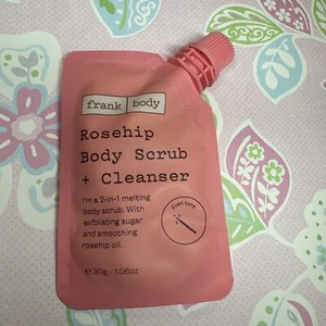 NEW Frank Body Rosehip Body Scrub + Cleanser Travel size 1.06 Oz - Picture 1 of 3