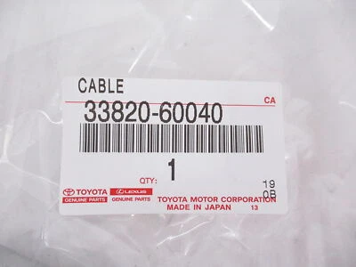 Genuine OEM Toyota 33820-60040 Transmission Control Cable Assy 2003-2009 4Runner - Image 1 of 4