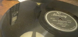 78RPM Mercury 8289 Johnny Otis - Call Operator 210 / Baby Blues, nice player EX- - Picture 1 of 3