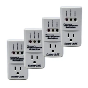 4 Pack Refrigerator 1875 Watts Voltage Brownout Appliance Surge Protector NEW - Picture 1 of 7