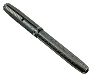 Vintage Esterbrook Gray / Silver Fountain Pen w/2668 NIB - Picture 1 of 10