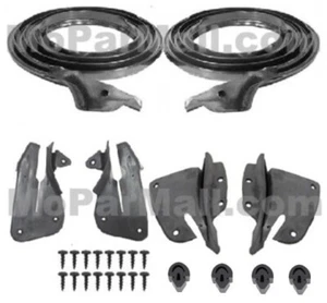 Door Weatherstripping Set for 1970 MoPar E-Body - Picture 1 of 3