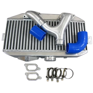 CXRacing TMIC Top mount Intercooler Y Pipe Tube Kit For 02-07 SUBARU WRX/STI - Picture 1 of 7