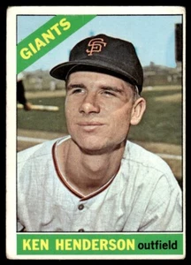 1966 Topps Ken Henderson San Francisco Giants #39 - Picture 1 of 2
