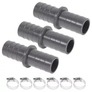 3 Sets Water Pipe Reducer Washer Drain Extension Washing Machine Joint - Picture 1 of 12