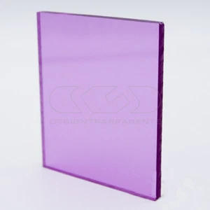 Plexiglass colorato lilla rosa trasparente cm 150x100 - Foto 1 di 1