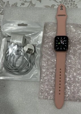 Rose Gold Apple Watch Series 4 40mm GPS Cellular Older WatchOS 8.6 iOS 14 Rare - Image 1 of 4
