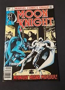 Moon Knight #3 1981 primera aplicación de Midnight Man Marvel Nm - Imagen 1 de 1