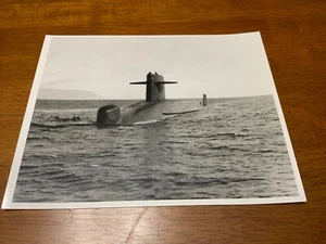 USN Navy Submarine Fleet Ballistic Missile USS John Marshall SSBN 611 Photo - Picture 1 of 3