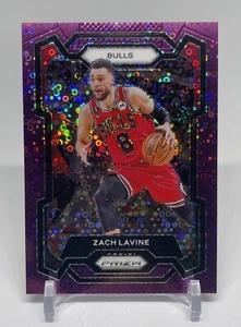 Zach Lavine 2023-24 Panini Prizm PURPLE FAST BREAK PRIZM /75 Chicago Bulls #72 - Picture 1 of 3