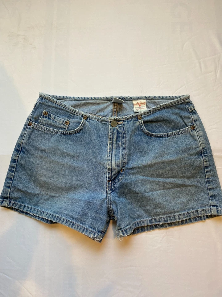 VTG LUCKY BRAND JEANS DENIM SHORTS DAISY DUKE SIZE 10 MADE IN USA Y2K - Image 1 of 4