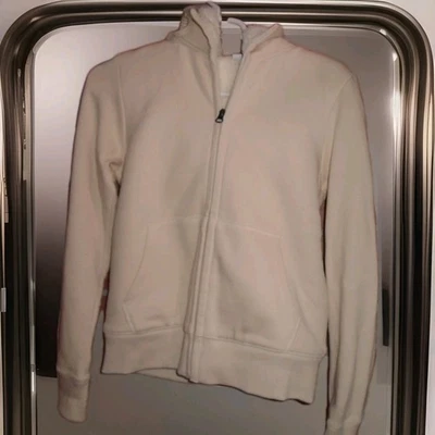 UNIQLO WOMANS FULLZIP HOODIE FUZZY INSIDE SWEATSHIRT SIZE XS - Image 1 of 4