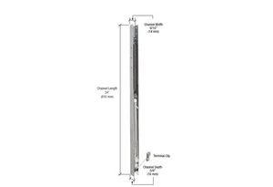 CRL FA2340 24" Window Channel Balance - 2340 or 23-4 - Picture 1 of 5