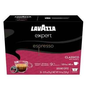 Lavazza Expert Espresso Classico Capsules, Medium Roast, 36 Count (Pack of 1)  - Picture 1 of 11