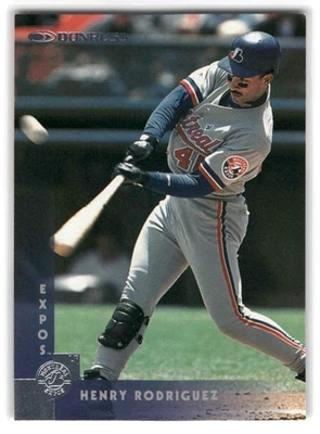 Henry Rodriguez 1997 Donruss Baseball #10 Montreal Expos - Image 1 of 2