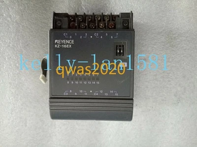 1Pcs Used Keyence PLC Module KZ-16EX - Image 1 of 3