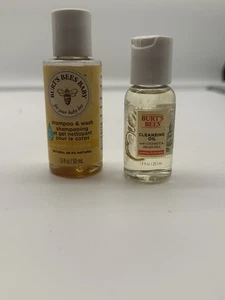 Burt's Bees Baby Bee Reisegröße Shampoo & Wasch- & Reinigungsöl 1,8 Unzen/1,0 Unzen - Bild 1 von 4