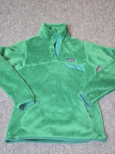 Chaqueta térmica Pullover Patagonia Retool verde polar a presión T para mujer talla mediana - Imagen 1 de 6