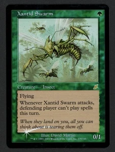 ***FOIL Xantid Swarm*** MTG Scourge Magic Kid Icarus - Picture 1 of 2