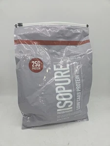 ISOPURE LOW CARB 100% PURE WHEY ISOLATE DUTCH CHOCOLATE 7.5 LBS 103 SERVINGS - Picture 1 of 3