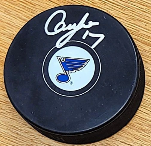 Disco de hockey autografiado CAM FOWLER St. Louis Blues - con certificado de autenticidad Foto 1 de 1