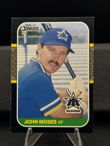 1987 Donruss #393 John Moses - Picture 1 of 2