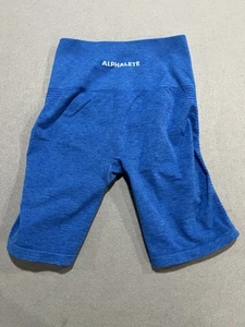 Alphalete Seamless Biker Shorts Damen Größe M Blau - Bild 1 von 5