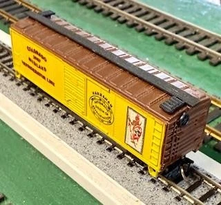 N Scale Model Power Colorado Midland 40’ Reefer with MTL trucks & couplers - Image 1 of 1