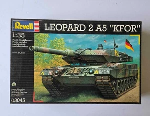 Kit Modelo Tanque Revell Leopard 2 A5 "KFOR" 1:35 03045 ~ Nuevo en Caja Sellada - Imagen 1 de 2