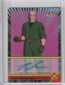 2025 Topps Finest Marvel X-Men '97 Professor X #VA-RM Auto Ross Marquand - Picture 1 of 2