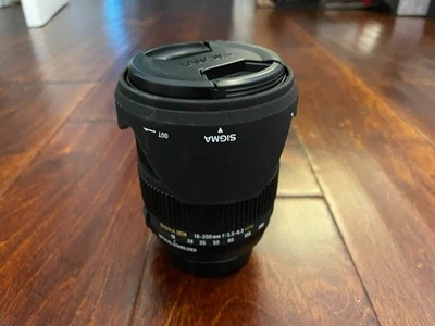 Sigma DC 18-200mm f/3.5-6.3 II HSM OS AF DC Lens For Nikon - Image 1 of 4