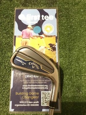 Callaway Paradym X Forged 455 7 Iron Stiff Elevate MPH 95 Steel Shaft (38”) - Image 1 of 4