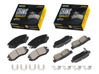 Conjunto de pastilhas de freio dianteiras traseiras para Hyundai Elantra Sonata Tucson Kia Optima Magentis - Imagem 1 de 4